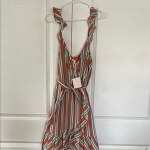 LC Lauren Conrad Multicolor Striped Dress
